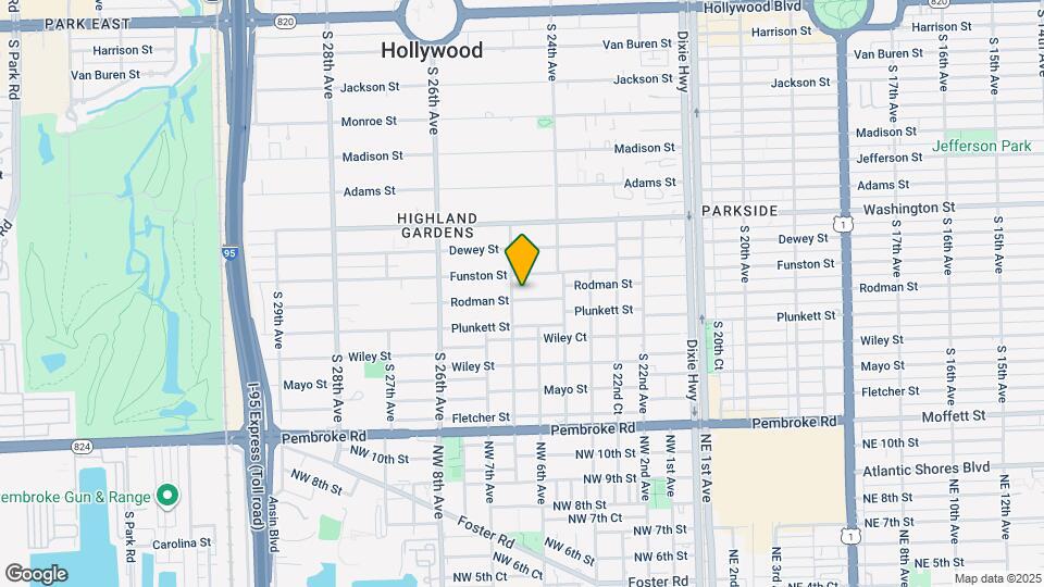 2443 Rodman St Map and Location Details
