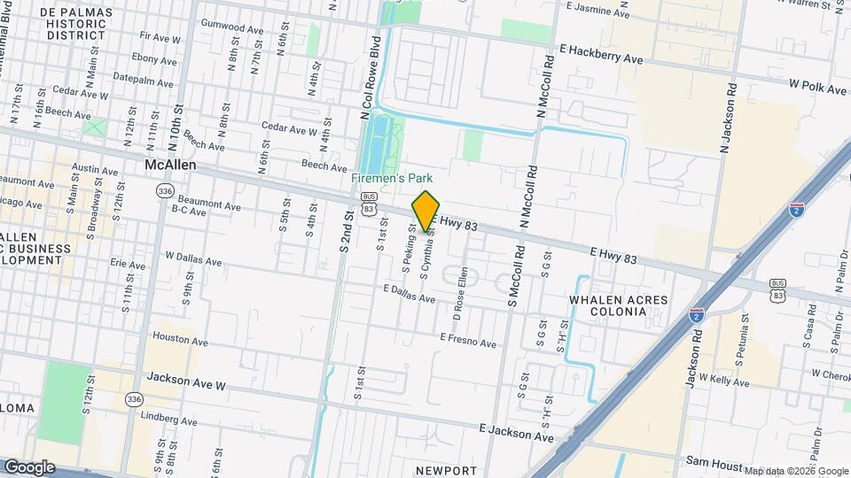 200 S Cynthia St Map and Location Details