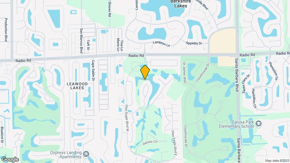 725 Saratoga Cir Map and Location Details