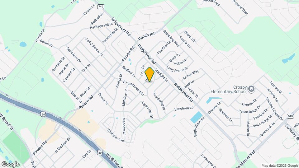 506 Appaloosa Dr Map and Location Details