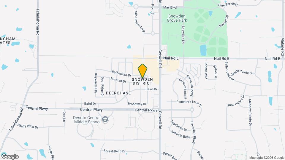 5818 Carter Dr Mapa y Detalles de la Ubicación