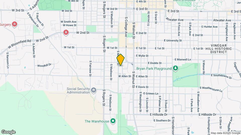 819 S Morton St Map and Location Details