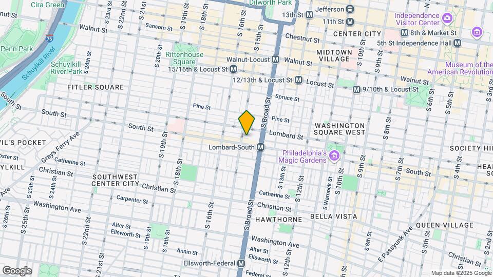 1436 South St Map and Location Details