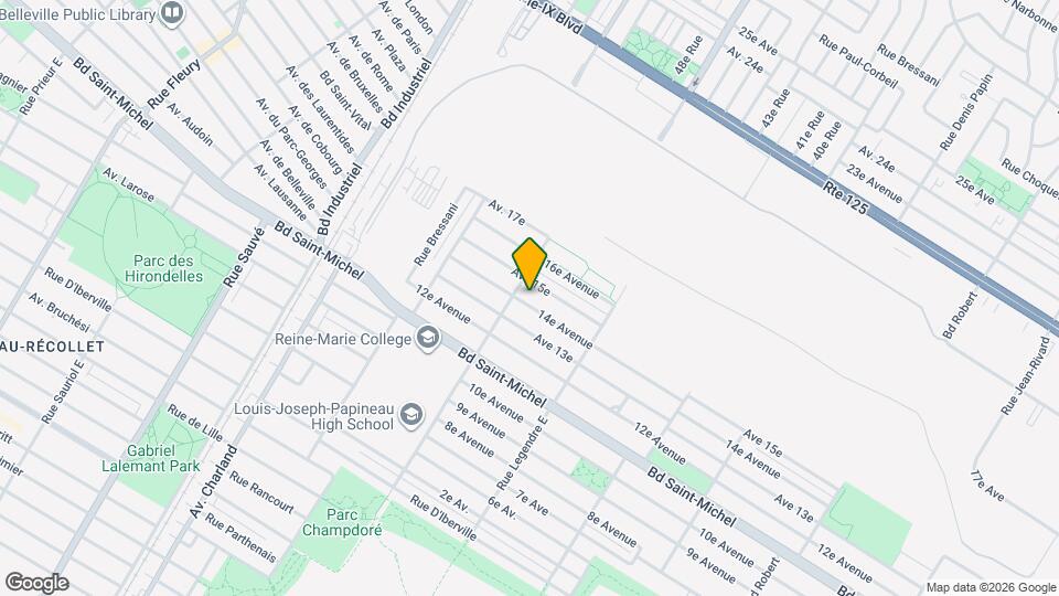 9189 14E Av Map and Location Details