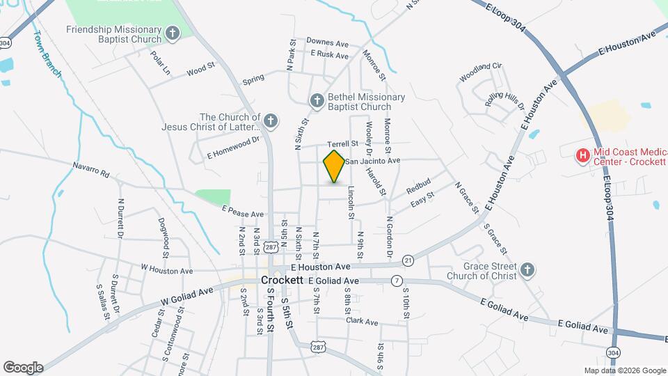 705 Runnels Ave Mapa y Detalles de la Ubicación