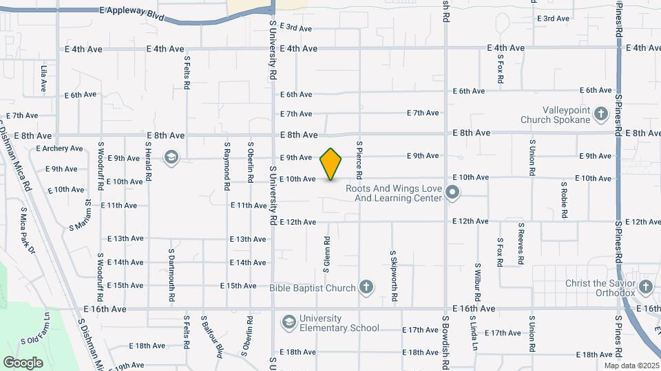 10914 E 10th Ave Map and Location Details