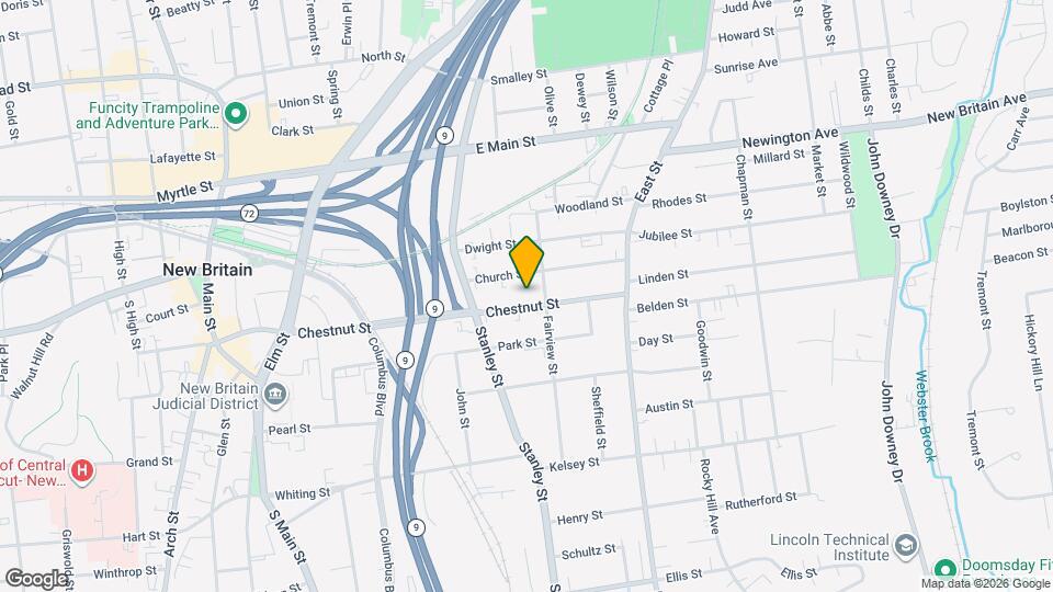 344 Chestnut St, Unit 3 Map and Location Details