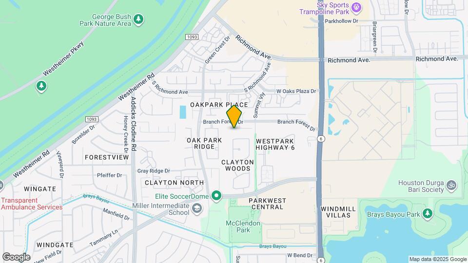 14855 Dorray Ln Map and Location Details