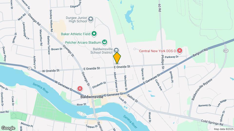 45 E Oneida St Map and Location Details