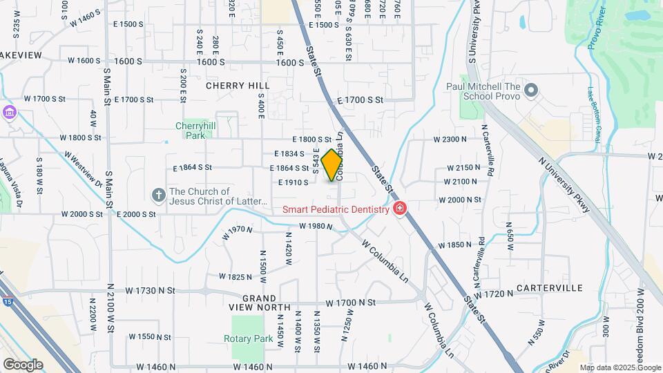 1926 S Columbia Ln Map and Location Details