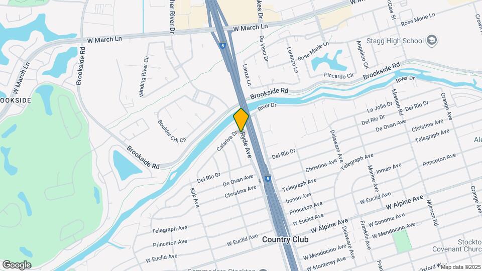 3919 N Ryde Ave Map and Location Details