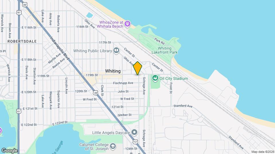 1548 119th St, Unit 200 Map and Location Details