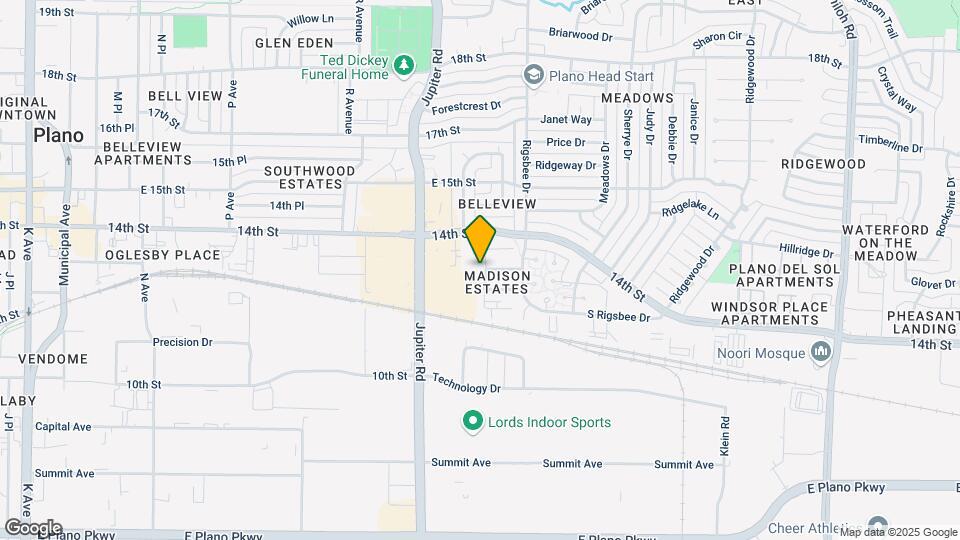 1261 Ballymote Ln Map and Location Details