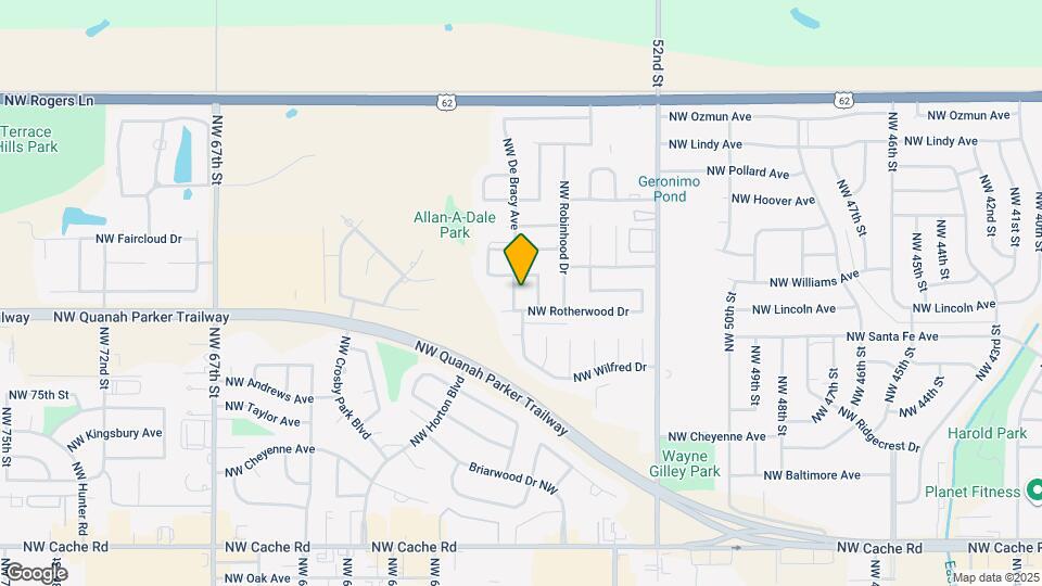 2305 NW Ivanhoe Pl Map and Location Details