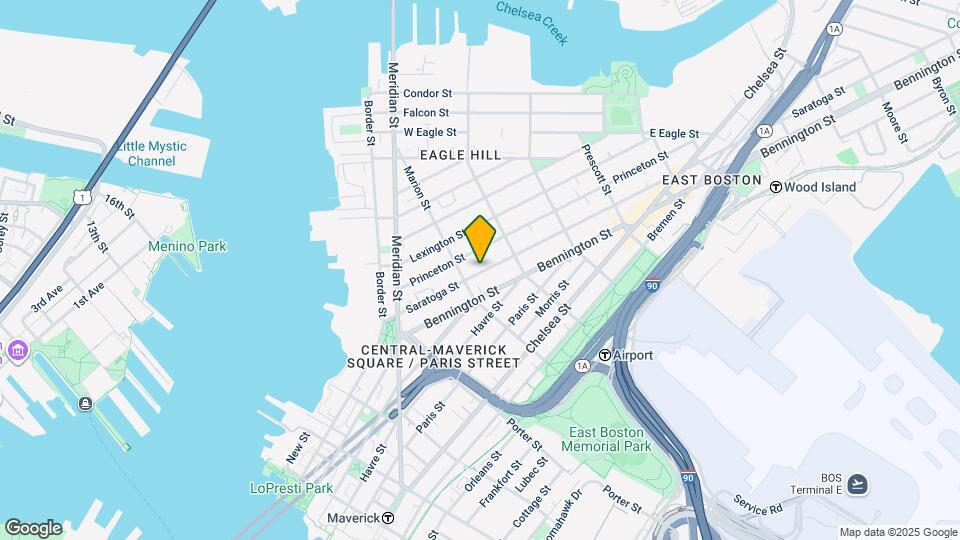 122 Saratoga St Map and Location Details