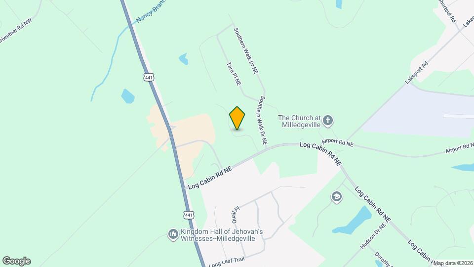 162 Milledge Cmns Dr NE Map and Location Details