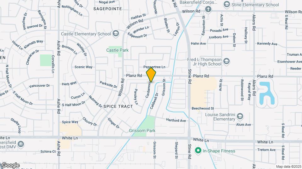 3312 Cardamon Dr Map and Location Details