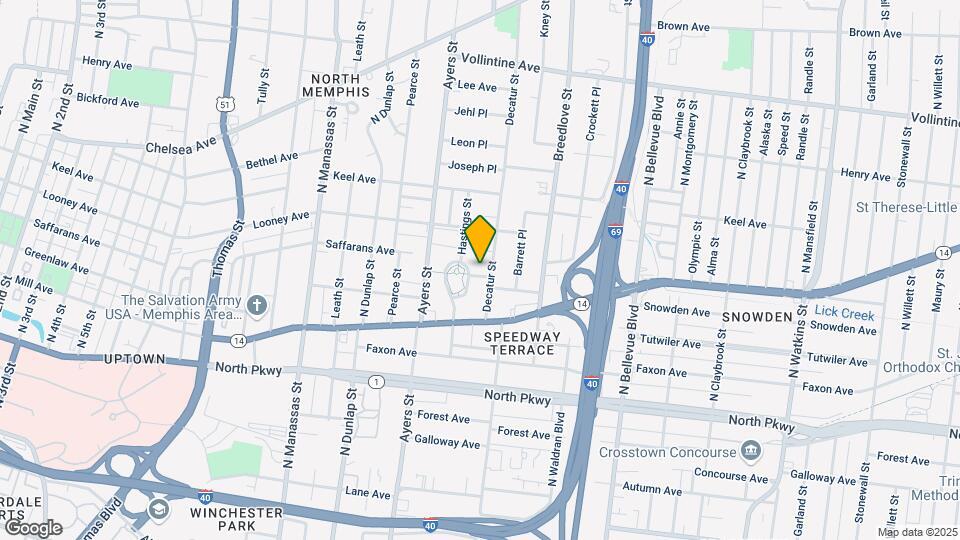 986 Lagrange Ave Map and Location Details