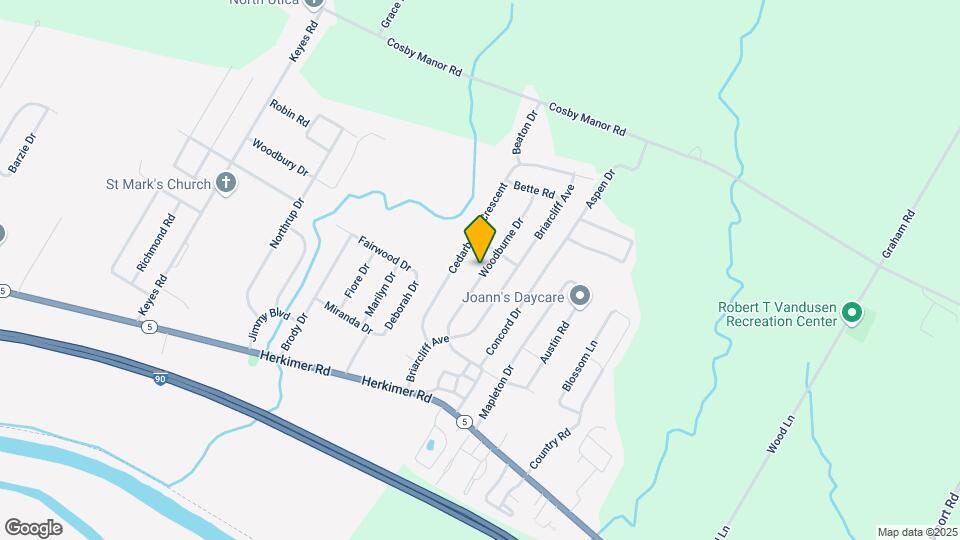 421 Woodburne Dr Map and Location Details