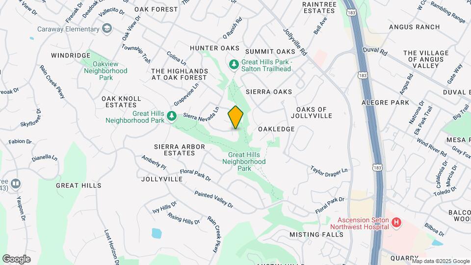 10905 Galleria Cove Map and Location Details