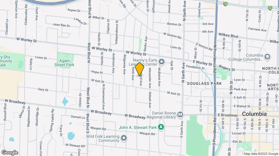 301 Sanford Ave Map and Location Details