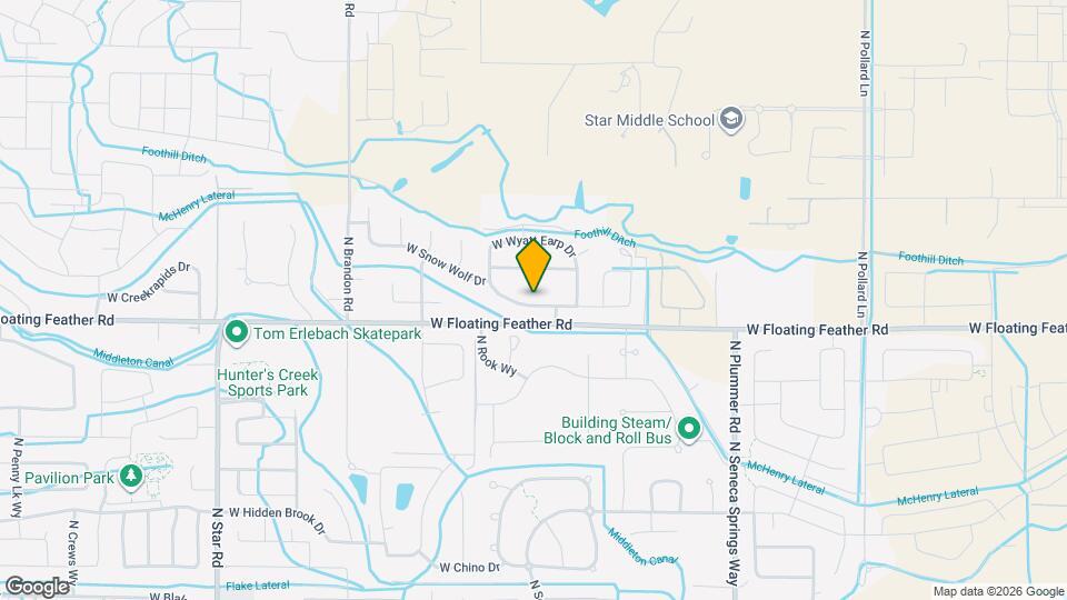 10238 W Snow Wolf Dr Map and Location Details