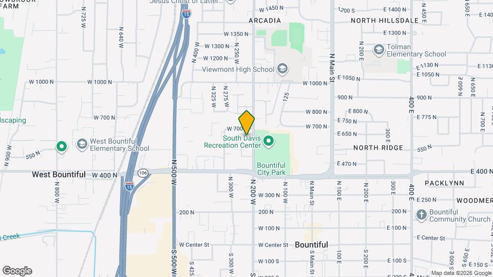 553 N 200 W Map and Location Details