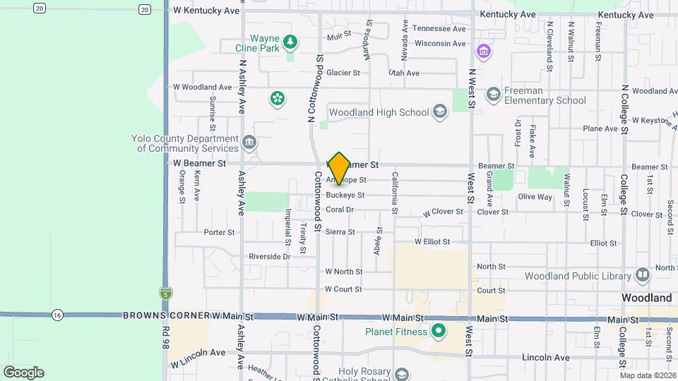 162 Buckeye St, Unit 201 Map and Location Details