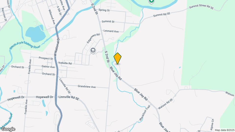 1444 Blue Jay Rd Map and Location Details