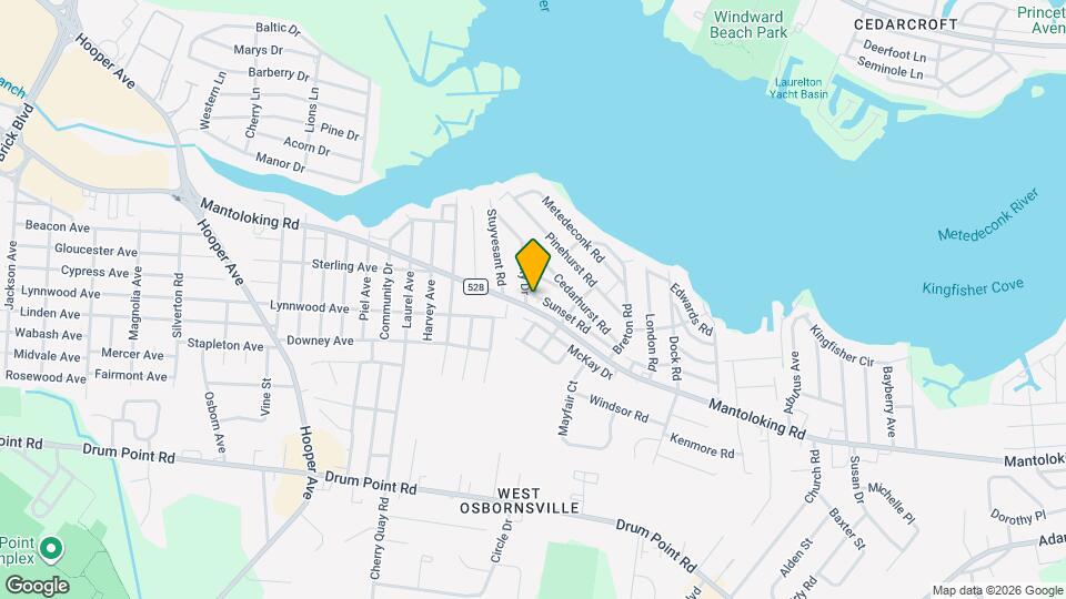 14 Sunset Rd Map and Location Details