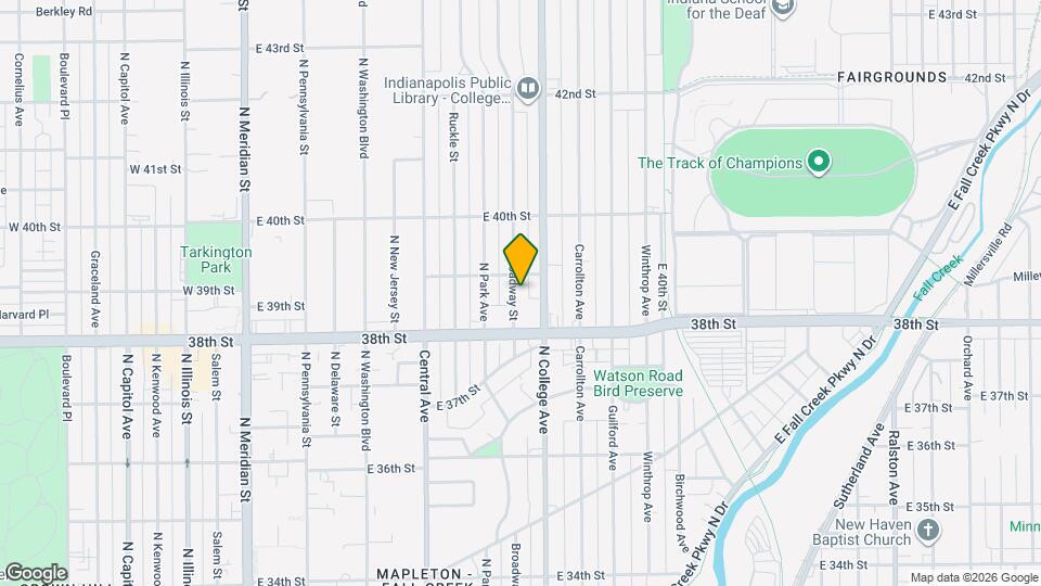 3851 Broadway St Map and Location Details