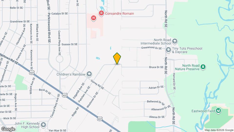 3510 E Heights St SE Map and Location Details