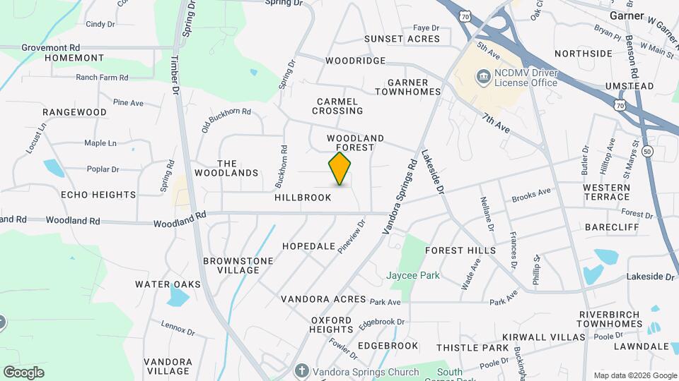 1505 Axum Rd Map and Location Details