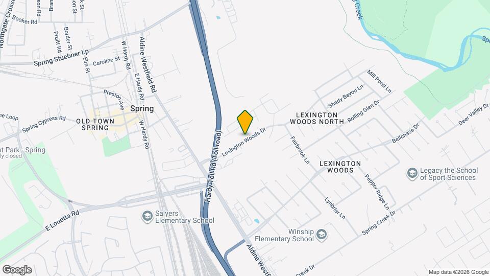 2047 Lexington Woods Dr Mapa y Detalles de la Ubicación