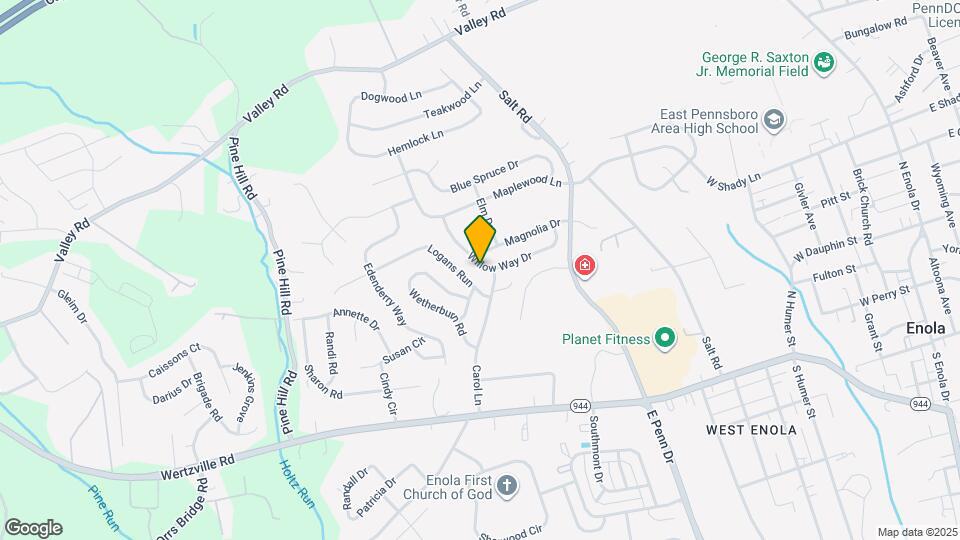 28 Willow Way Dr Map and Location Details