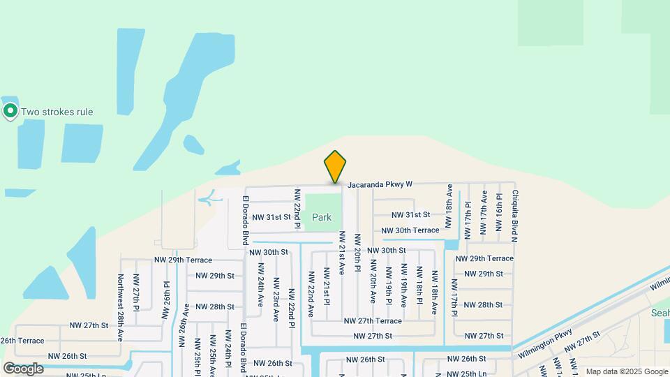 2104 Jacaranda Pkwy W Map and Location Details