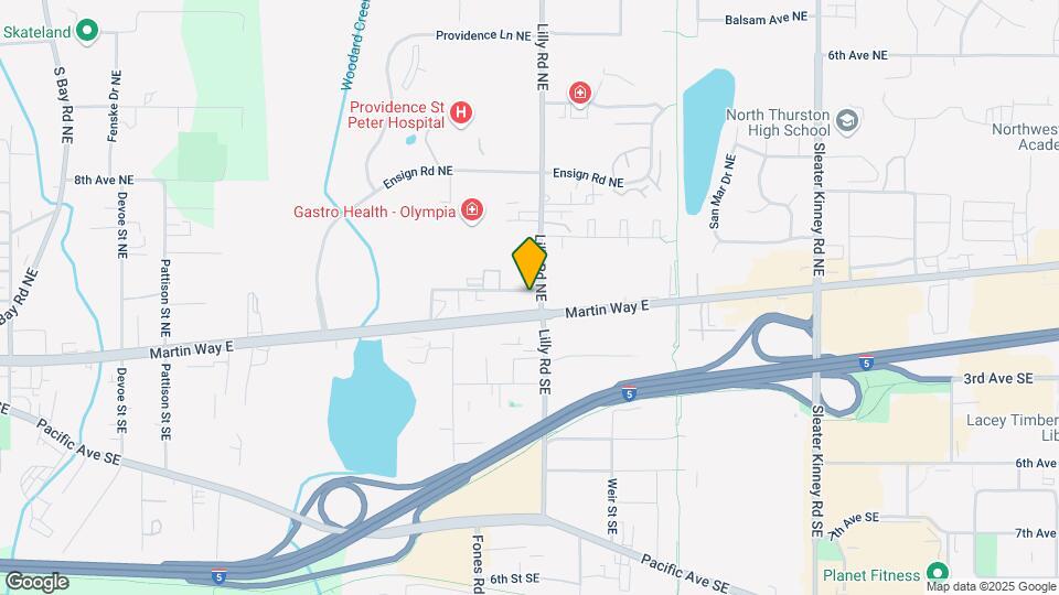 3530 Martin Way E Map and Location Details