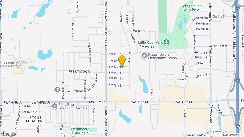 920 SW 13th St Map and Location Details