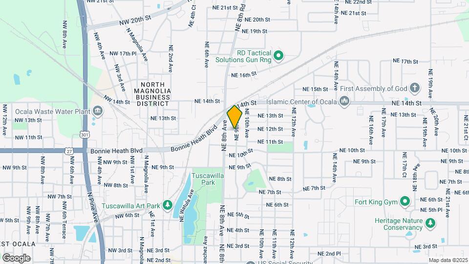 1138 NE 9th Ave Map and Location Details