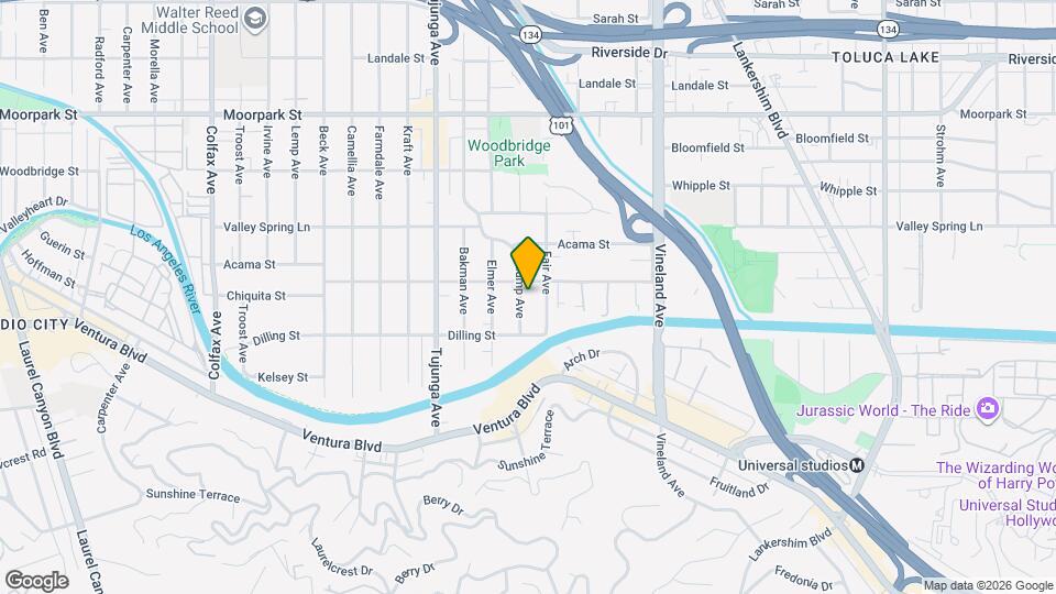 4176 Klump Ave Map and Location Details