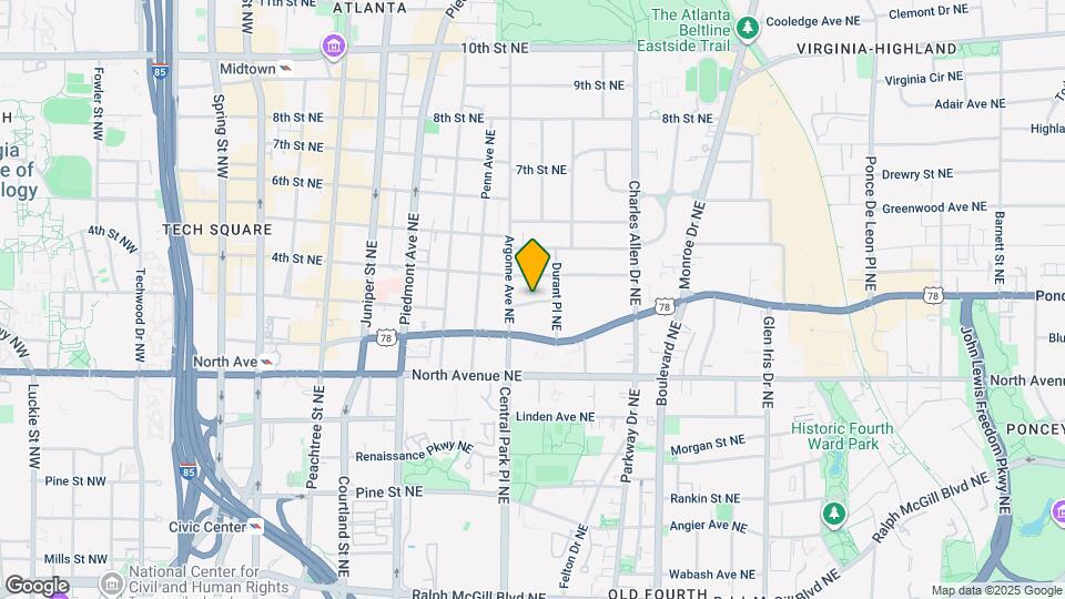 324 3rd St NE Map and Location Details
