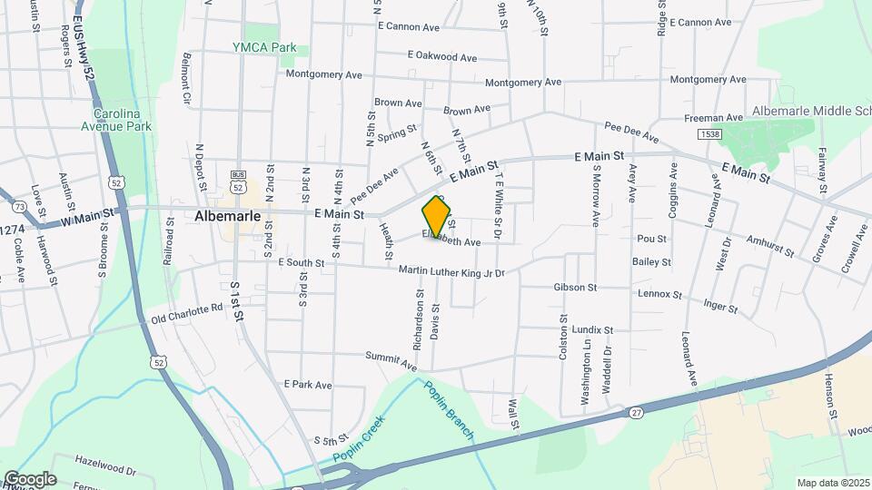 618 Elizabeth Ave Map and Location Details