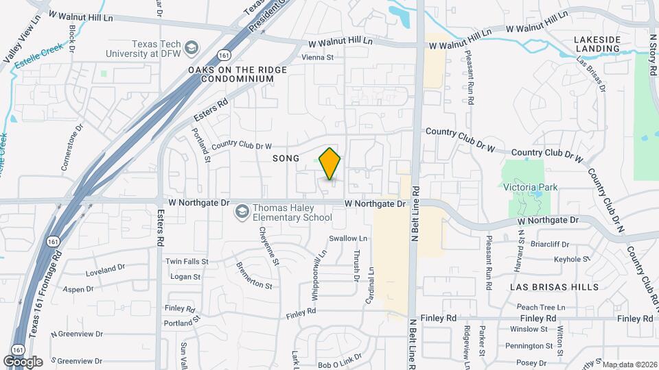3647 W Northgate Dr Map and Location Details
