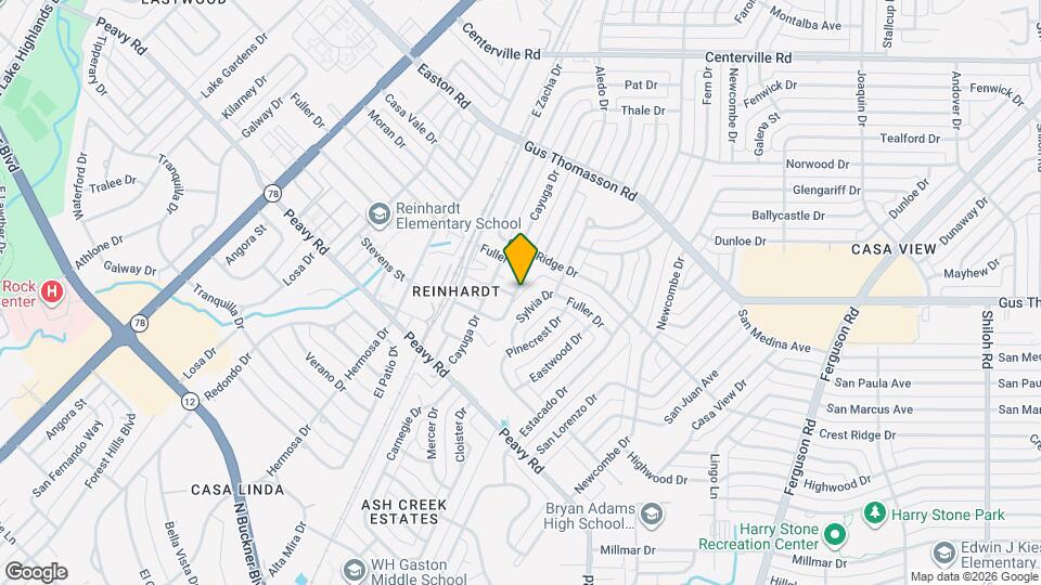 10302 Davilla Ave Map and Location Details