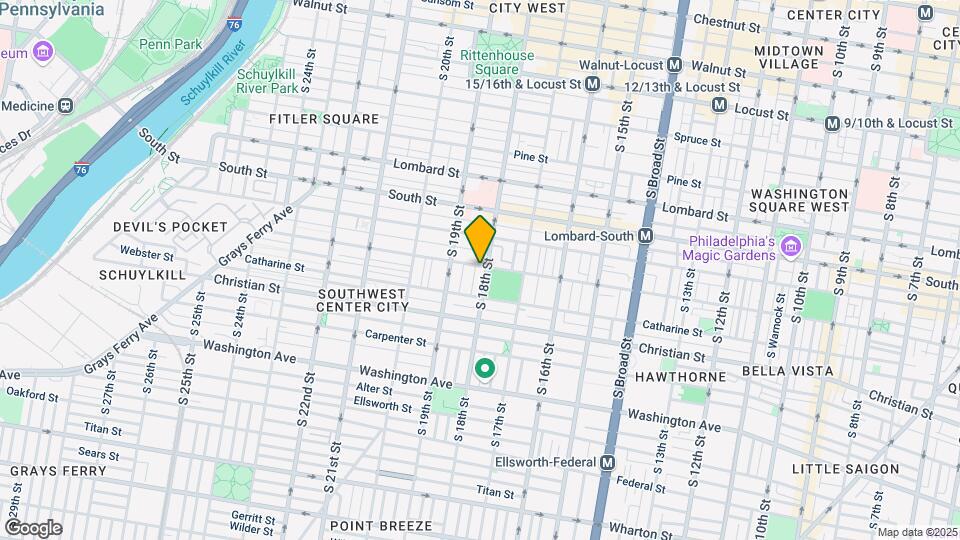744 S 18th St Map and Location Details