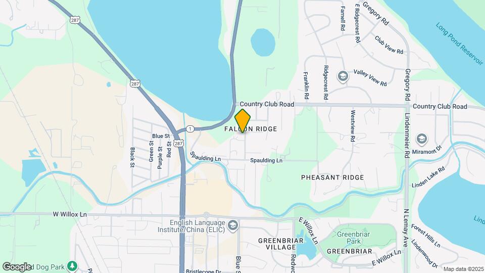 2033 Falcon Hill Rd Map and Location Details