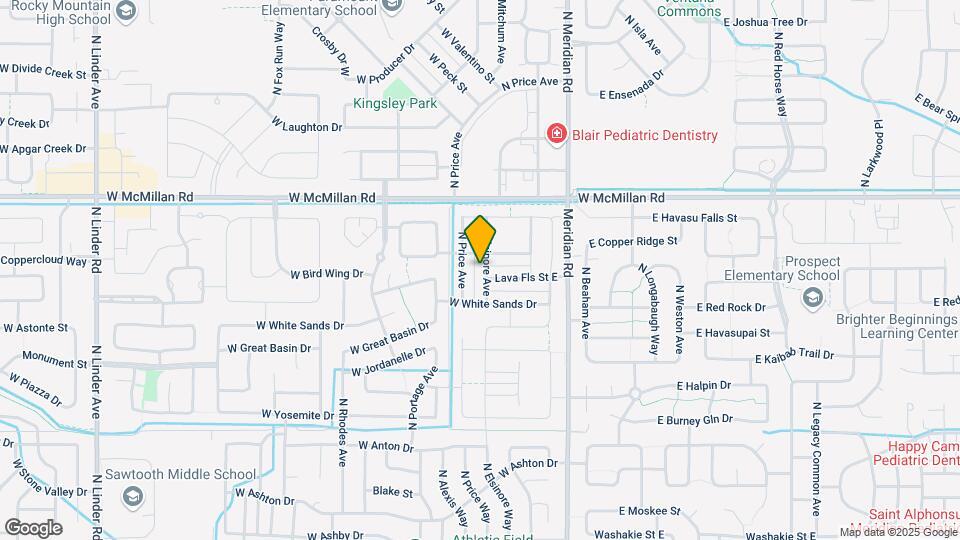 4541 N Elsinore Ave Map and Location Details