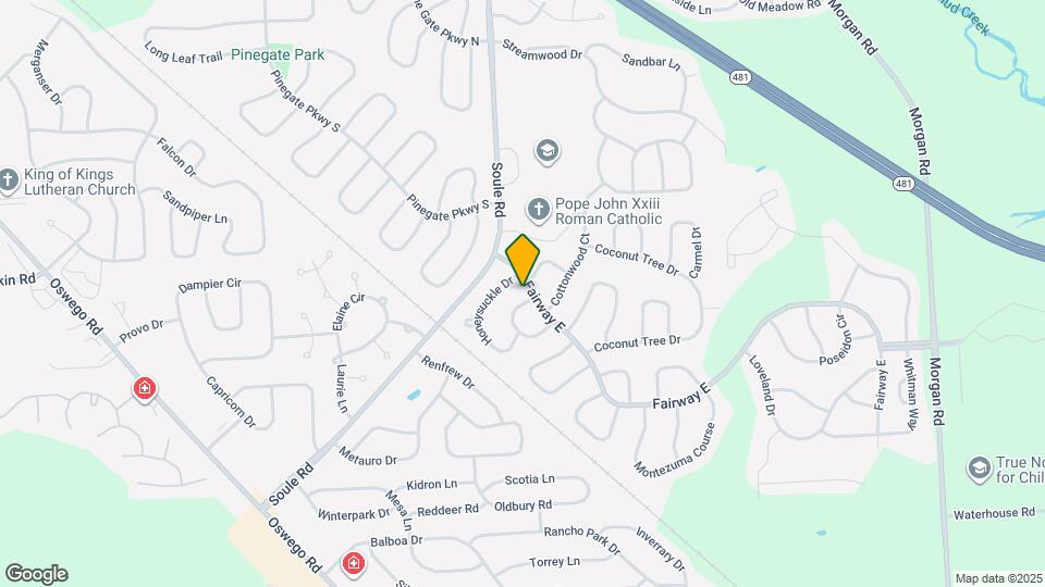 8254 Beehive Cir Mapa y Detalles de la Ubicación