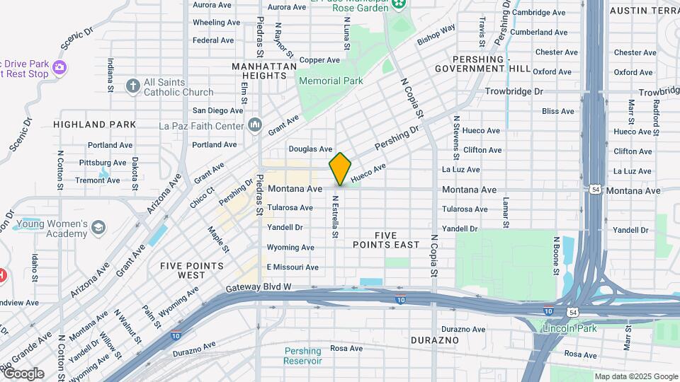 3204 Montana Ave Map and Location Details