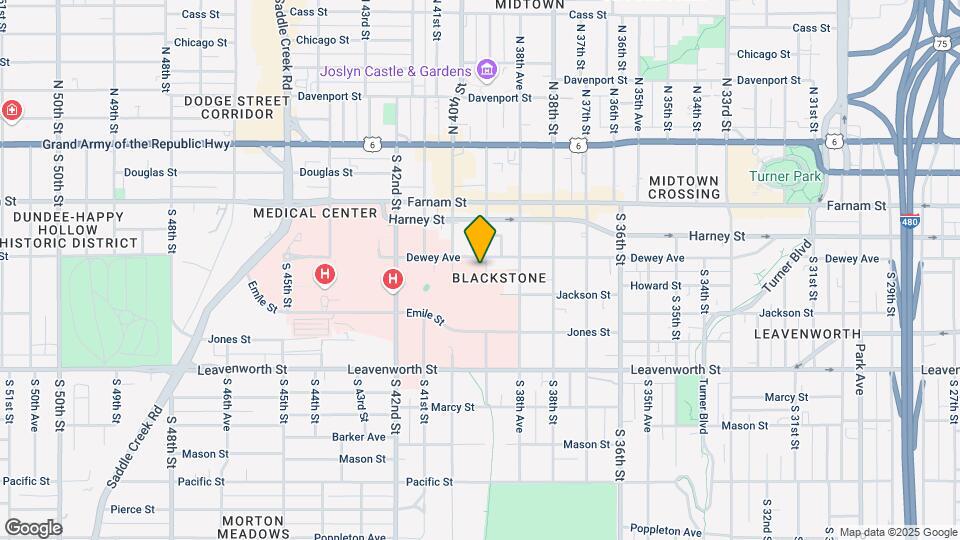 510 S 39th St Map and Location Details